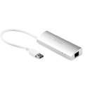 Thumbnail 0 de HUB StarTech 3 Puerts USB 3.0 Portable con Adaptador de Red Ethernet Gigabit