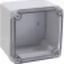 Thumbnail 2 de TIBOX 125x125x100mm Caja ABS IP66 Tapa-Transparente c/Placa-Aluminio