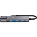 Thumbnail 2 de Xtech - Hub - 5 puertos - 5-in-1 USB-C(r) RJ-45  XTC-5