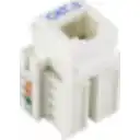 Thumbnail 4 de LINKMADE Blanco Cat3 RJ11/RJ14 6P4C Hembra Punchable Keystone