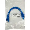Thumbnail 2 de Cable Patch Inyectado Multifilar Plug RJ-45 Cat 6 Chaqueta LSZH 30 cm*4 unidades