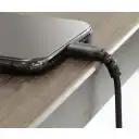 Thumbnail 5 de Cable Lightning a USB Tipo-A Cárga rapida 1mt Cert MFi Negro p//iPhone iPad iPod