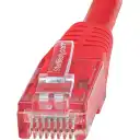 Thumbnail 1 de Cable de Red StarTech Cat6 UTP RJ45 Gigabit Ethernet ETL 50ft 15.2mts Color Rojo