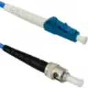 Thumbnail 1 de LSZH Blindado 3mt LC-ST Mono SM Simplex Jumper Cable Fibra 3.0mm 9/125
