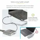Thumbnail 10 de Docking Station StarTech USB-C a 2*HDMI 4K 60Hz, LAN SD/MMC USB-A 2*USB-C