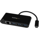 Thumbnail 0 de HUB Concentrador StarTech USB-C 3.0 a 3 Puertos USB-A con Ethernet Gigabit