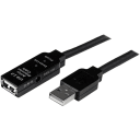 Thumbnail 0 de Cable Extensión USB 2.0 Tipo-A M/H Activo amplificdo Longitud 10 metros Negro