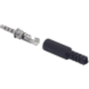 Thumbnail 0 de Conector 4-pin 3,5mm-Macho Audio Video Phone-1/8 Soldable 3.5mm