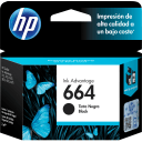 Thumbnail 0 de Cartridge HP 664 Negro Tinta para Deskjet IA 1115/2135/3635/3775, 120Pág 2ml 