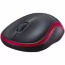 Thumbnail 0 de Mouse Inalámbrico Logitech M185 Óptico 1000dpi 2.4 Ghz 3 Botones USB Color Rojo
