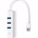 Thumbnail 0 de Adaptador TP-Link UE330 USB 3.0 a Ethernet 10/100/1000 3 Ptos USB-A 3.0 1 Eth.