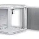 Thumbnail 2 de UBIQUITI Blanco 12U 60cm-Fondo Puerta-Vidrio Gabinete Rack Pared Muro