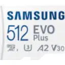 Thumbnail 0 de Samsung EVO Plus (2021) microSDXC 512 GB UHS-I (Speed Class 3 / Video Speed Class 30) (MB-MC512KA/EU)