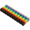 Thumbnail 1 de Marcadores Numericos p/cable-Cat5/Cat6 0-9 x10-c/u total-100u.