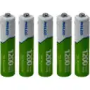 Thumbnail 1 de PHILCO AAA 5-Pila Recargable 1200mAh 1,2V Ni-MH Precargada 42ULX-123A5