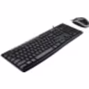 Thumbnail 6 de Kit Teclado Mouse Alámbrico MK200, c/Tecl Numérico Optico 1000DPI USB2.0 Negro 