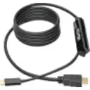 Thumbnail 3 de Cable Adaptador Tripplite USB-C Macho a HDMI Macho Ultra HD 4K 6 ft 1.8mt Negro 