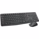 Thumbnail 3 de Kit Teclado Mouse Inalámbrico Logitech MK235, (KB Esp) óptico 1000dpi USB Negro