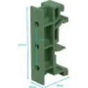 Thumbnail 0 de Verde 25mm Par Adaptadors Plasticos inc-torn Montaje Circuito Riel DIN