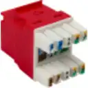 Thumbnail 1 de FURUKAWA Rojo Cat6 UTP Multilan Punch Keystone Hembra RJ45 35060608