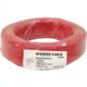 Thumbnail 0 de Rojo 1x26awg Cobre 0,13mm2 100mt Cable Conductor Aislado PVC 7x0,15mm