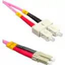 Thumbnail 2 de LSZH 50mt LC-SC OM4 MultiModo MM Duplex Jumper Fibra 50/125um 3mm