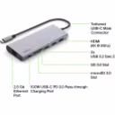 Thumbnail 12 de Adaptador HUB multipuerto USB-C 7 en 1 Belkin USB-A USB-C HDMI Lector MicroSD