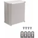 Thumbnail 3 de TIBOX 340x280x180mm Tapa-Gris Caja Gris Plastica c/Placa IP66 RoHS