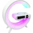 Thumbnail 3 de MLAB PARLANTE MY LIL G 5 IN 1 CARGADOR INALAMBRICO+LUZ RGB+RELOJ+ALARMA WHITE