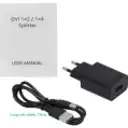 Thumbnail 0 de Splitter 1x2 DVI/D/Dual-M 1080p 1-in 2-out inc-5V-1A-USB-AM 1920x1200