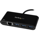 Thumbnail 1 de HUB Concentrador StarTech USB-C 3.0 a 3 Puertos USB-A con Ethernet Gigabit