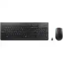 Thumbnail 0 de Kit Teclado Mouse Inalámbrico Lenovo 2.4 GHz Wireless via Nano USB Negro