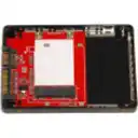 Thumbnail 2 de Cofre Adaptador Baía 2.5" SATA a SSD Mini SATA - StarTech SAT2MSAT25