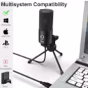 Thumbnail 1 de K-669B MICROFONO CONDENSADOR NEGRO  USB FIFINE