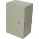 Thumbnail 0 de TIBOX 300x200x150mm 1-chapa/sin-Llave Caja Metalica IP66 Beige c/Placa