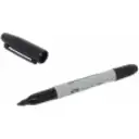Thumbnail 1 de SHARPIE Twin Tip Negro Permanente Marcador Plumon unidad 1805635