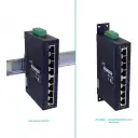 Thumbnail 3 de Switch Industrial Planet IGS-801T 8 Prts 8-1000 IP30  Riel-DIN Giga Req 12 48DC