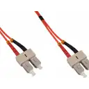Thumbnail 2 de 25mt SC-SC OM1 MultiModo MM Duplex Jumper Fibra 62.5/125um 3mm LSZH