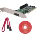 Thumbnail 1 de Tarjeta PCI-2.2 3-SATA1.0-150mbps 1-IDE-ATA133 RAID0-1 VT6421A Legacy