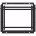 Thumbnail 1 de Hikvision - Rack mounting kit - compatible with 55in