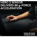 Thumbnail 9 de Mouse Gamer Logitech Pro 2 LIGHTSPEED Inalámbrico Sensor HERO 2 Blanco