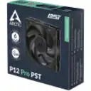 Thumbnail 5 de Ventilador para Gabinete 120mm ARCTIC P12 Pro PWM PST Negro (77 CFM, 6.9mm H2O)