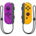 Thumbnail 2 de Joy-Con Nintendo (L/R) - Neon Purple/Neon Orange