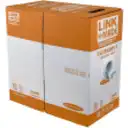 Thumbnail 1 de Cable de Red Linkmade CAT6 UTP LSZH Unifilar Cobre caja 305mts Color AZUL