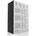 Thumbnail 6 de Mouse Ergonómico Inalámbrico KlipX KMW-5 Óptico 1600DPI 6 Btns Semi Vert. Negro