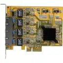 Thumbnail 3 de Tarjeta de Red StarTech 4 Puertos RJ-45 10/100/1000Base-T Gigabit 1Gbps PCIe x4 