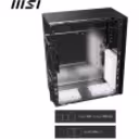 Thumbnail 3 de Gabinete MSI PRO SHIELD M100P, Torre Media 2*USB3.0/2.0 Sin fuente Color negro