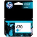 Thumbnail 3 de Cartridge HP 670 Cyan Tinta para Imp Deskjet 3525/4615/4625/5525, 300Pág 3.5ml