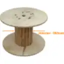 Thumbnail 0 de Diametro-100cm Ancho-70cm Carrete Vacio Madera p/Cable de Fibra Optica