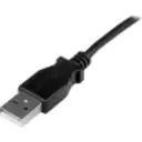Thumbnail 2 de Cable Adaptador Startech USB-A Macho a Mini USB Macho Acodado Long 1 Metro Negro